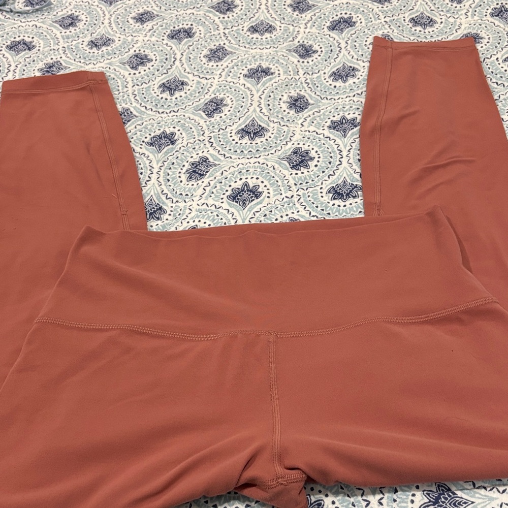 Lululemon Dusty Rose/Peach Align Leggings Size 10